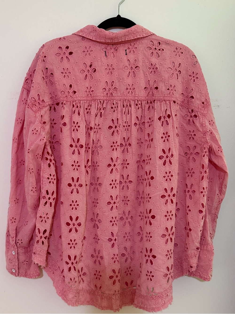FREE PEOPLE Mae eyelet top size S - Picture 3 of 3